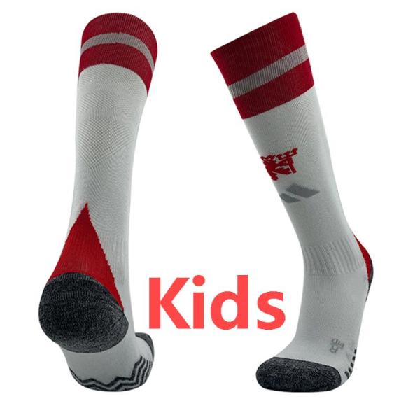 24-25 Man Utd Home White Kids Socks(儿童)