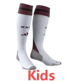 24-25 Ajax Third White Kids Socks(儿童)