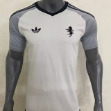 24-25 JUV White Grey Goalkeeper Soccer Jersey