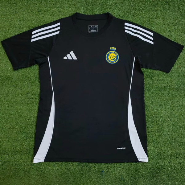 24-25 AL-Nassr Black Training shirts