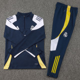 24-25 RMA Royal blue Kids Half Pull Tracksuit (童装)(半拉链)