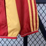 24-25 Spain Red & Yellow Double Sided Windbreaker (双面风衣)