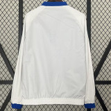 24-25 Porto Blue & White Double Sided Windbreaker (双面风衣)