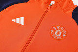 24-25 Man Utd Orange Jacket Tracksuit #02