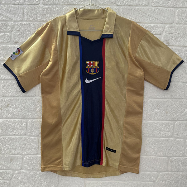 2001-2002 BAR Away Retro Soccer Jersey (带章)