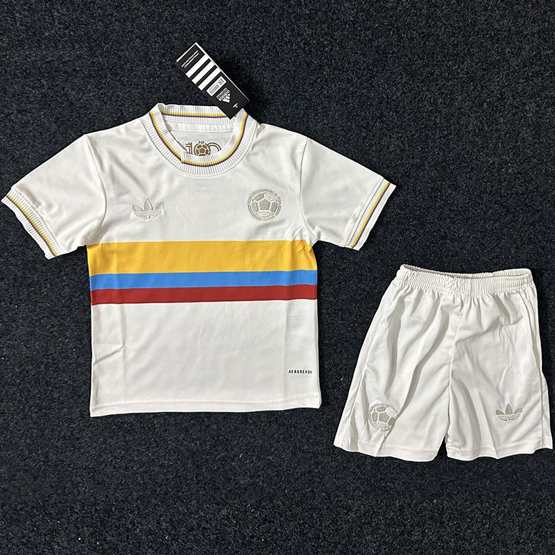 US 14.50 2425 Colombia 100th Anniversary Kids Soccer Jersey www