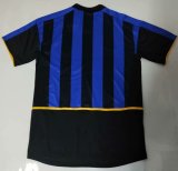 Inter Milan RetroHome Jersey Mens 2002/2003
