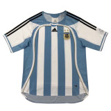 Argentina Home Retro Jersey Mens 2006