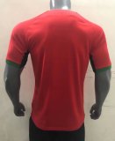 Mens Portugal Pre-Match Short Training Jersey Red 2022