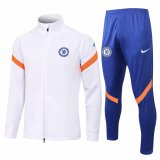 Mens Chelsea Jacket + Pants Training Suit White 2021/22