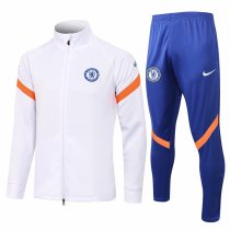 Mens Chelsea Jacket + Pants Training Suit White 2021/22