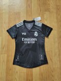 Womens Real Madrid Y-3 120th Anniversary Jersey Black 2022/23