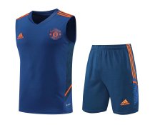 Mens Manchester United Singlet Suit Navy 2022/23