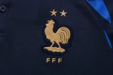 Mens France Polo Shirt Royal 2022