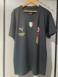 Mens AC Milan 19 Serie A Champions T-Shirt Black 2021/22