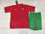 Kids Portugal Home Jersey 2021