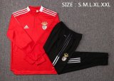 Mens Benfica Training Suit Red 2021/22