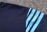 Mens Olympique Marseille Polo Shirt Navy 2022/23