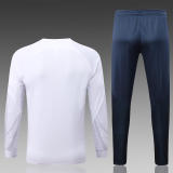 Kids France Jacket + Pants Training Suit White 2022