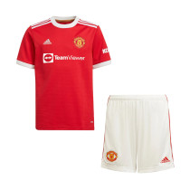 Kids Manchester United Home Jersey 2021/22