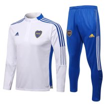 Mens Boca Juniors Training Suit White 2021/22