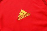 Mens Flamengo Jacket + Pants Training Suit Red 2022/23