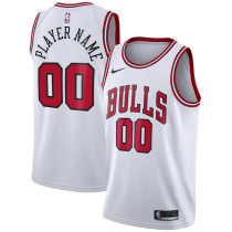 Mens Chicago Bulls Nike White Swingman Jersey - Association Edition