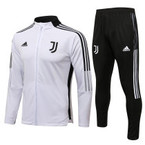 Mens Juventus Jacket + Pants Training Suit White 2021/22