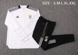 Mens Benfica Training Suit White 2021/22