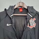 Mens Corinthians All Weather Windrunner Jacket Black 2022/23