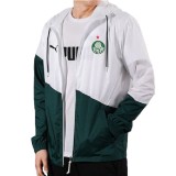 Mens Palmeiras All Weather Windrunner Jacket White - Green 2022/23