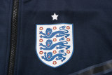 Mens England Hoodie Jacket + Pants Training Suit Royal 2022