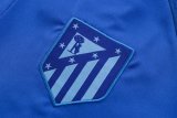 Mens Atletico Madrid Polo Shirt Blue 2022/23