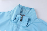 Mens Manchester City All Weather Windrunner Jacket Blue - White 2022/23