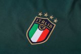 Mens Italy Short Training Jersey Green 2021/22