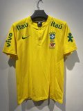Mens Brazil Polo Shirt Yellow II 2022
