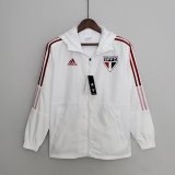 Sao Paulo FC All Weather Windrunner Jacket White 2022/23