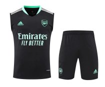 Mens Arsenal Singlet Suit Black 2022/23