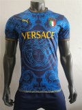 Mens Italy x Versace Special Edition Jersey Blue 2022 - Match