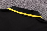 Mens Borussia Dortmund Polo Shirt Black 2022/23