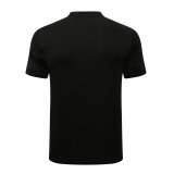 Mens AC Milan Polo Shirt Black II 2021/22