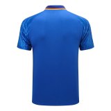 Mens France Polo Shirt Blue 2022