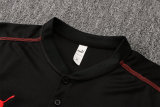 Mens AC Milan Polo Shirt Black II 2021/22