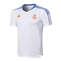 Mens Real Madrid Short Training Jersey White 2021/22