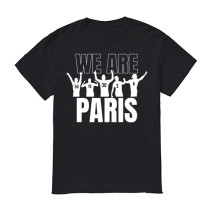 Mens PSG WE ARE PARIS T-Shirt Black 2021/22
