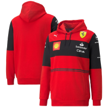 Mens Scuderia Ferrari 2022 F1 Team Hooded Sweat Red