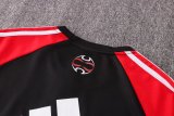Mens Ajax Training Suit Black - Red 2021/22
