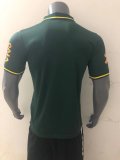 Mens Brazil Polo Shirt Green 2022