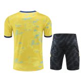 Mens Chelsea Short Training Suit Yellow 2022/23