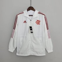 Mens Flamengo All Weather Windrunner Jacket White 2022/23